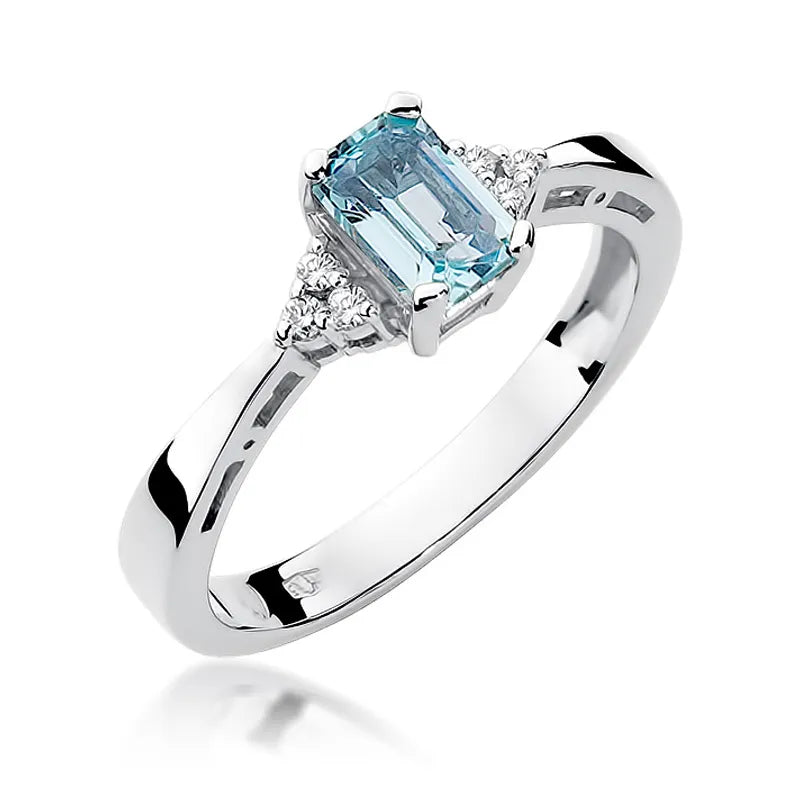 zlatý prsteň s topásom 0,65 ct a diamantmi w0002-tob-01