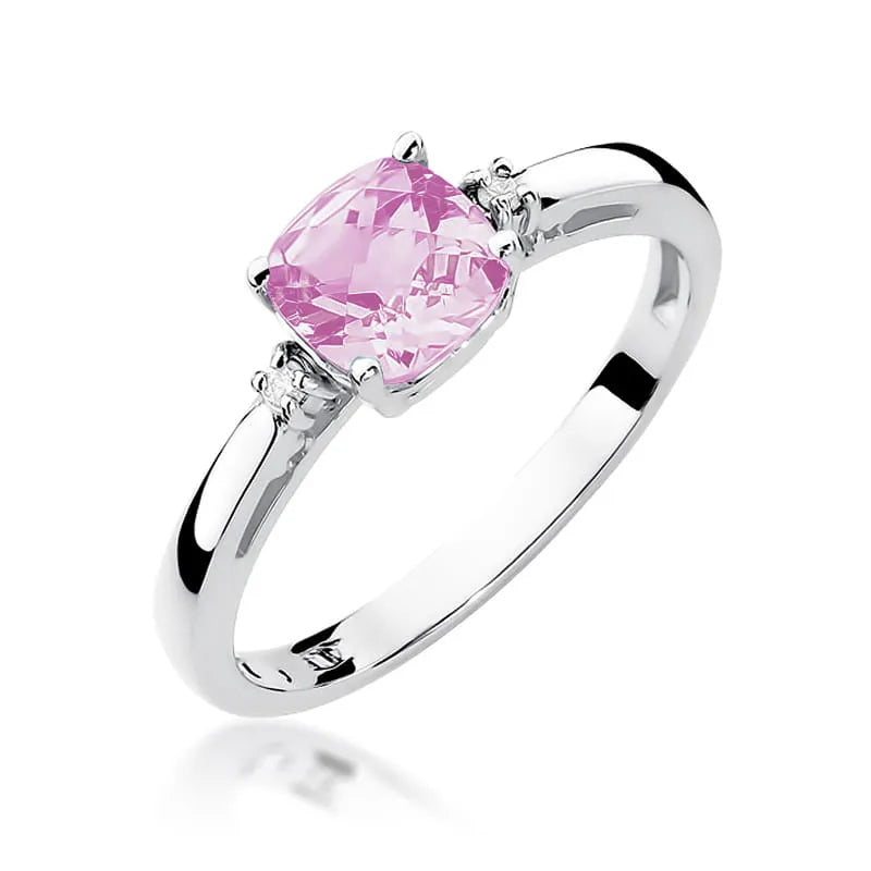 zlatý prsteň s 1,10 ct ružovým topásom a diamantmi w0003-top-01