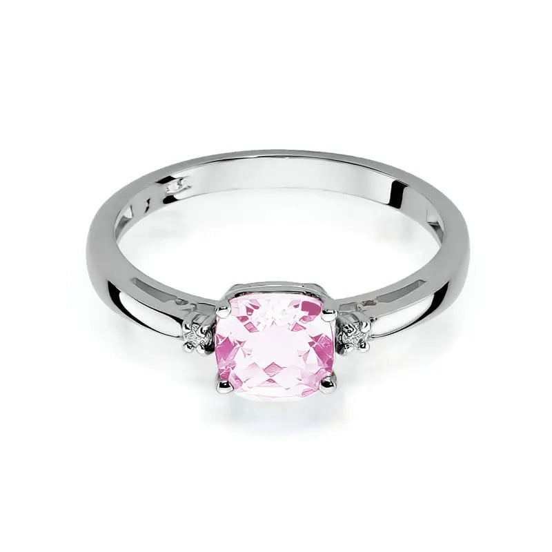 zlatý prsteň s 1,10 ct ružovým topásom a diamantmi w0003-top-01