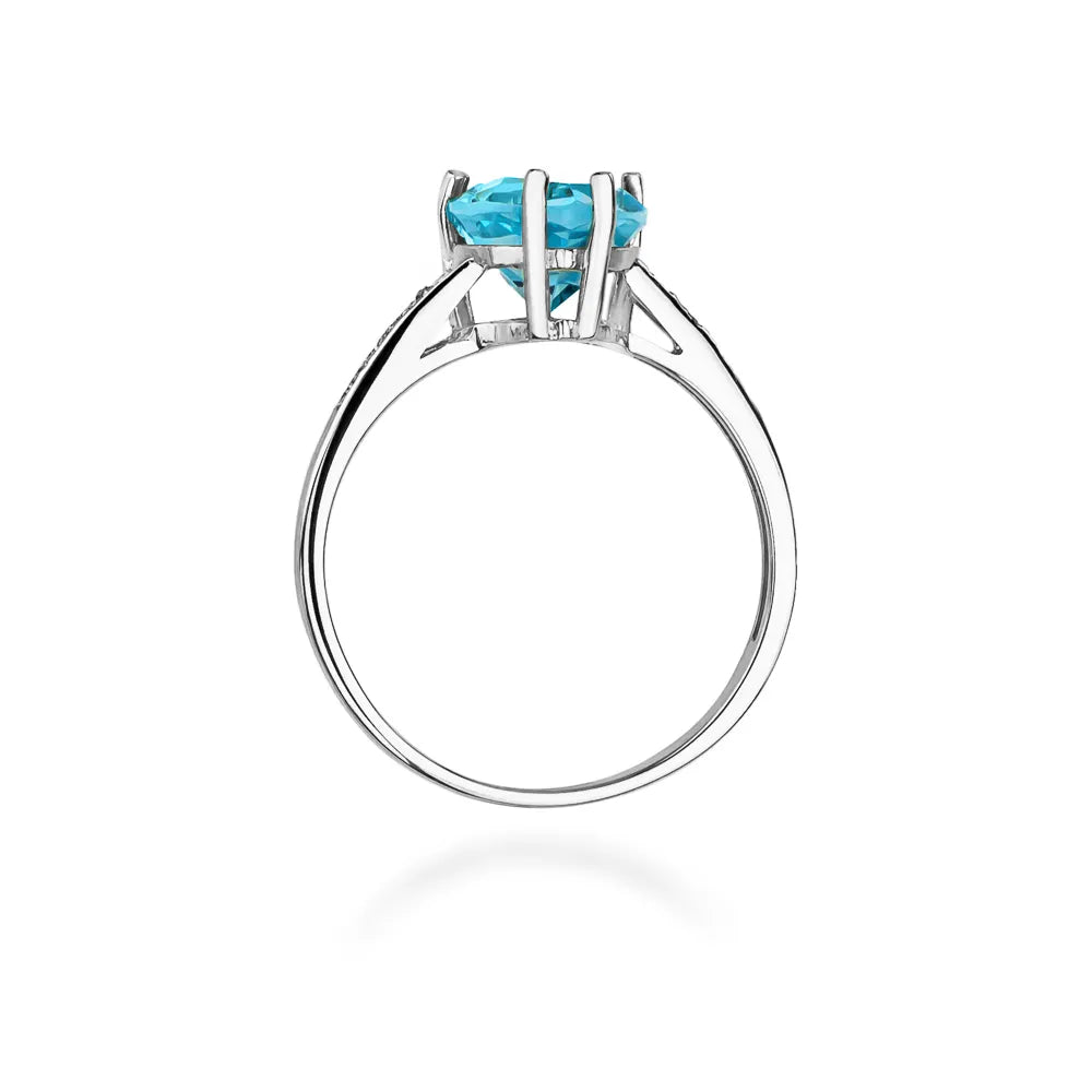 zlatý prsteň s 1,20 ct topásom a 0,04 ct diamantmi w0031-tob-01