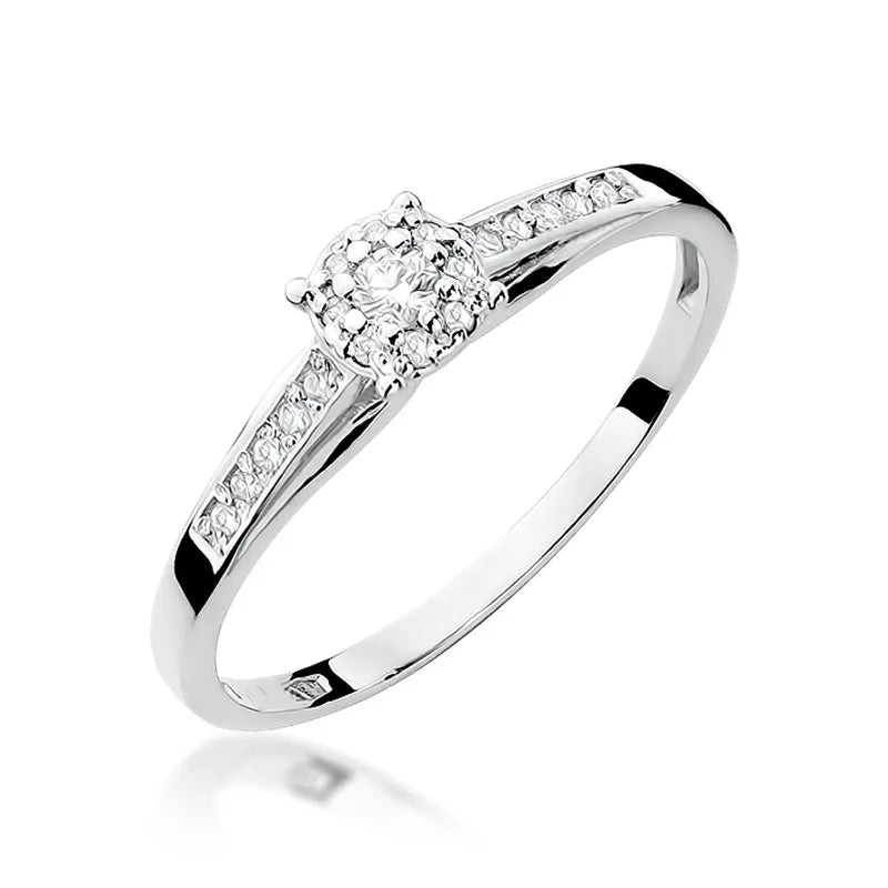 zlatý prsteň s diamantmi 0,04 ct a 0,09 ct w0034-diw-01
