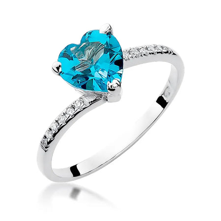 zlatý prsteň s 1,20 ct topásom a 0,06 ct diamantmi w0050-tob-01