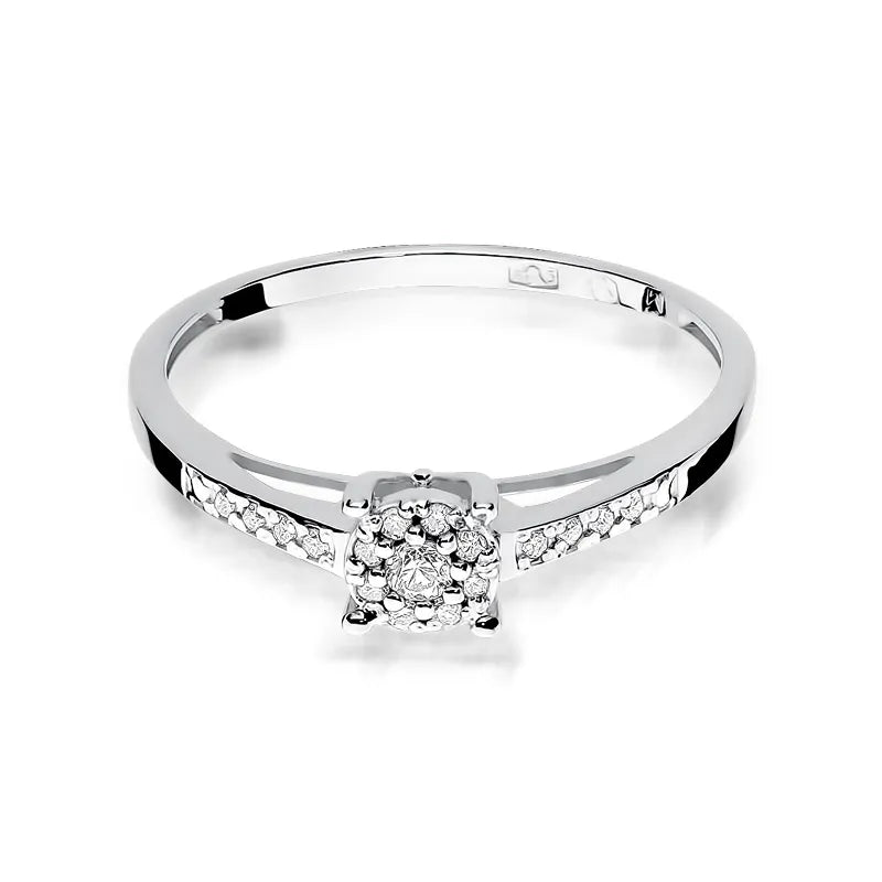zlatý prsteň s diamantmi 0,04 ct a 0,08 ct w0055-diw-01