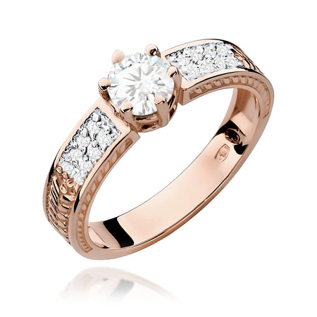 zlatý prsteň s 0,60 ct bielym zafírom a 0,08 ct diamantmi w0075-saw-01