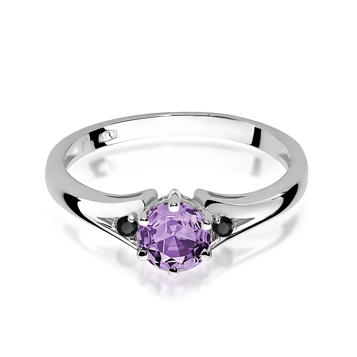 zlatý-prsteň-s-0-50ct-ametystom-a-čiernymi-diamantmi-w0076-amv-02