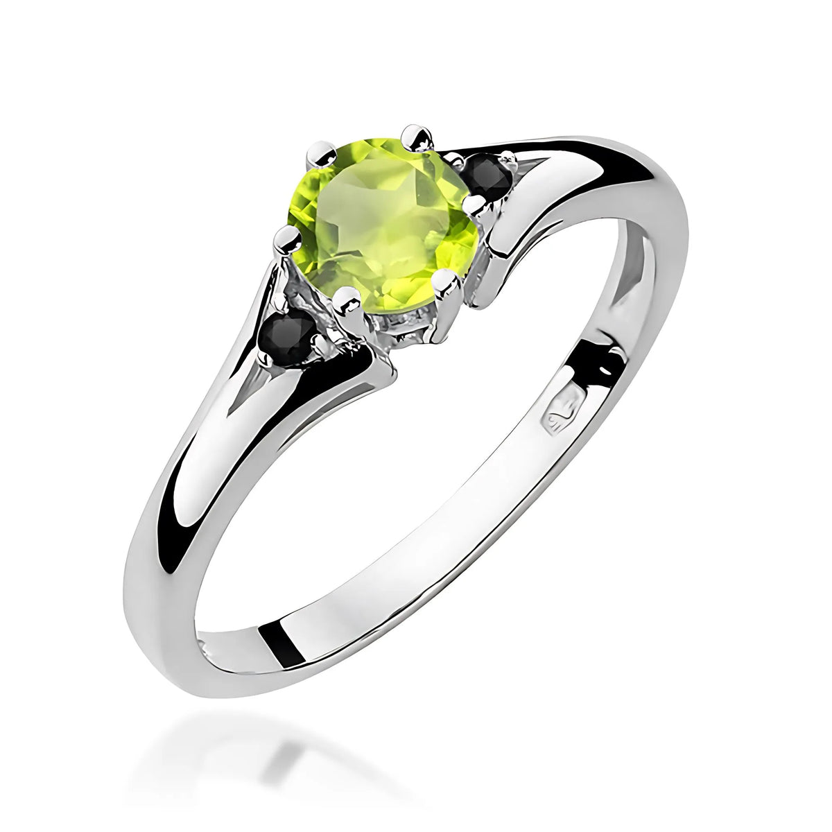 zlatý-prsteň-s-0-60ct-olivínom-a-čiernymi-diamantmi-w0076-peg-02