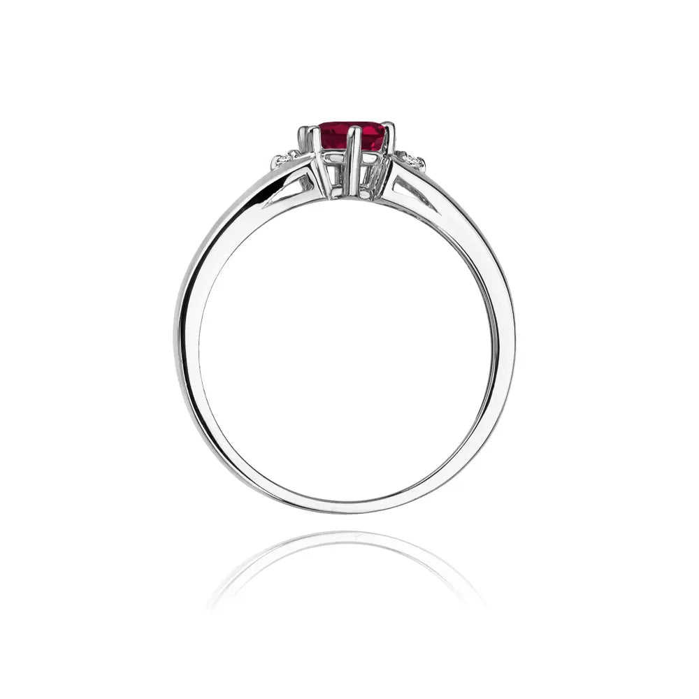 zlatý prsteň s 0,60 ct rodolitom a diamantmi w0076-rhr-01