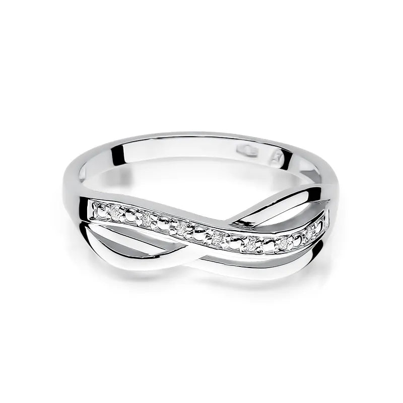 zlatý prsteň s diamantmi 0,06 ct w0090-diw-01