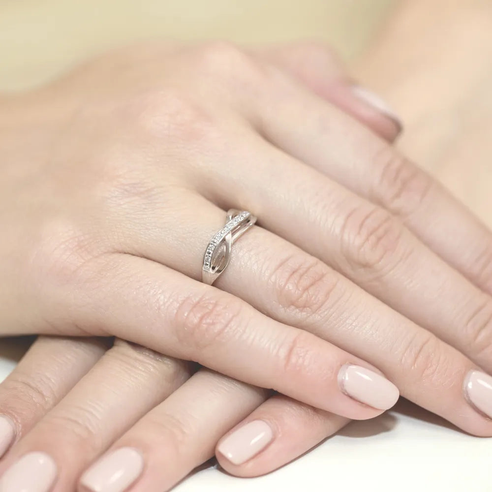 zlatý prsteň s diamantmi 0,06 ct w0090-diw-01