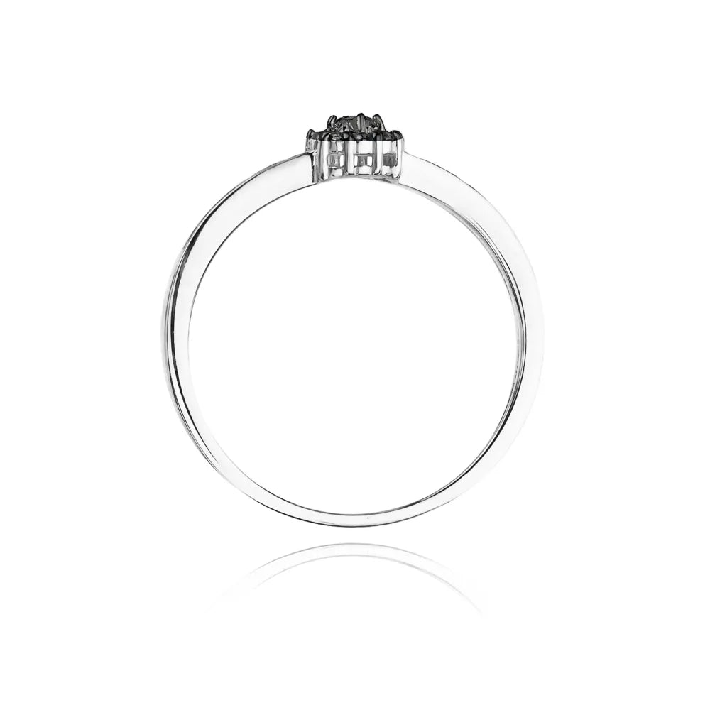 zlatý prsteň s 0,04 ct a 0,054 ct čiernymi diamantmi w0091-dib-01