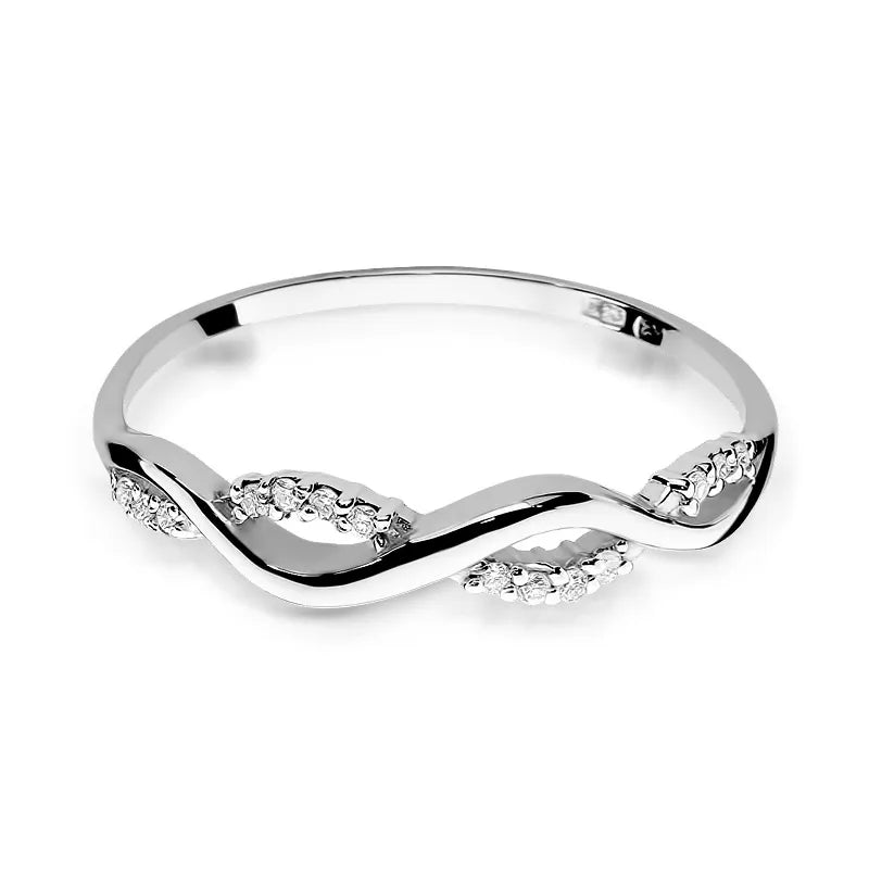 zlatý prsteň s diamantmi 0,07 ct w0096-diw-01
