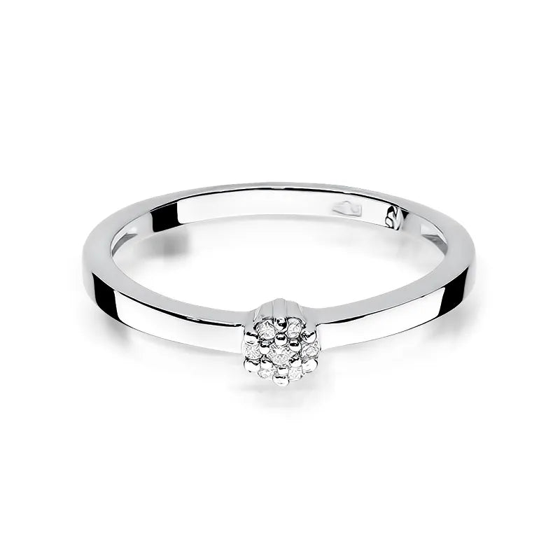 zlatý prsteň s diamantmi 0,035 ct w0100-diw-01