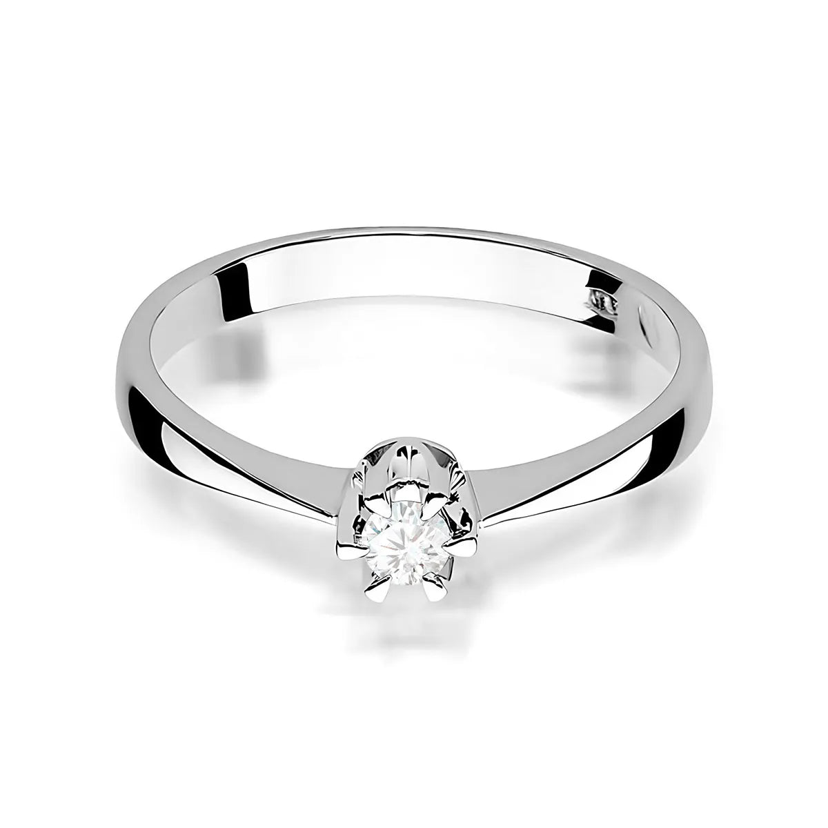zlatý prsteň s diamantom 0,08 ct w0111-diw-03