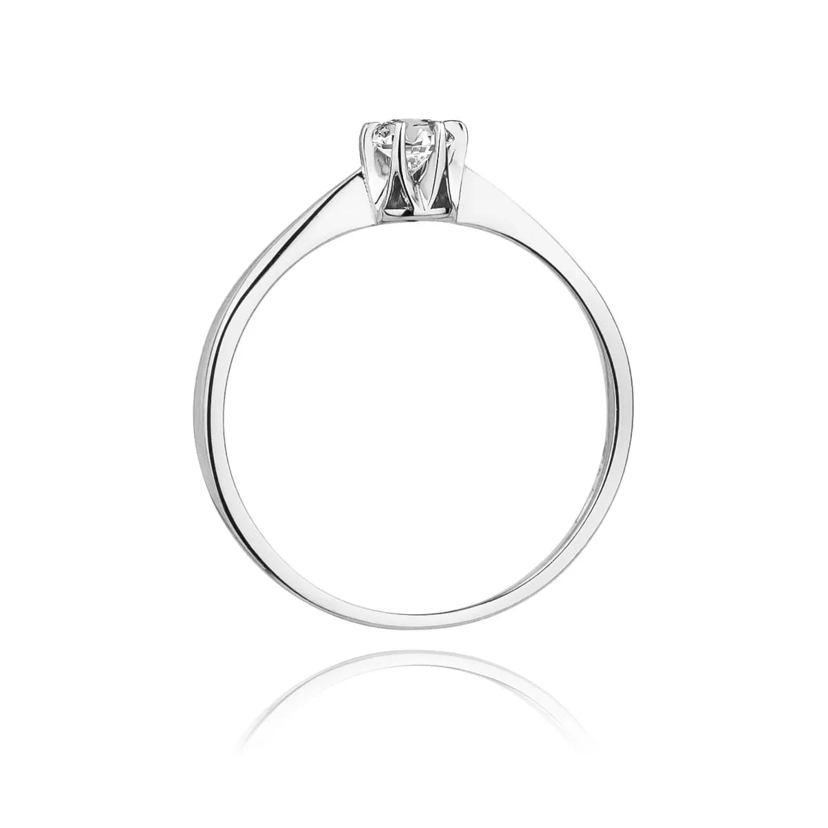 zlatý prsteň s diamantom 0,08 ct w0111-diw-03