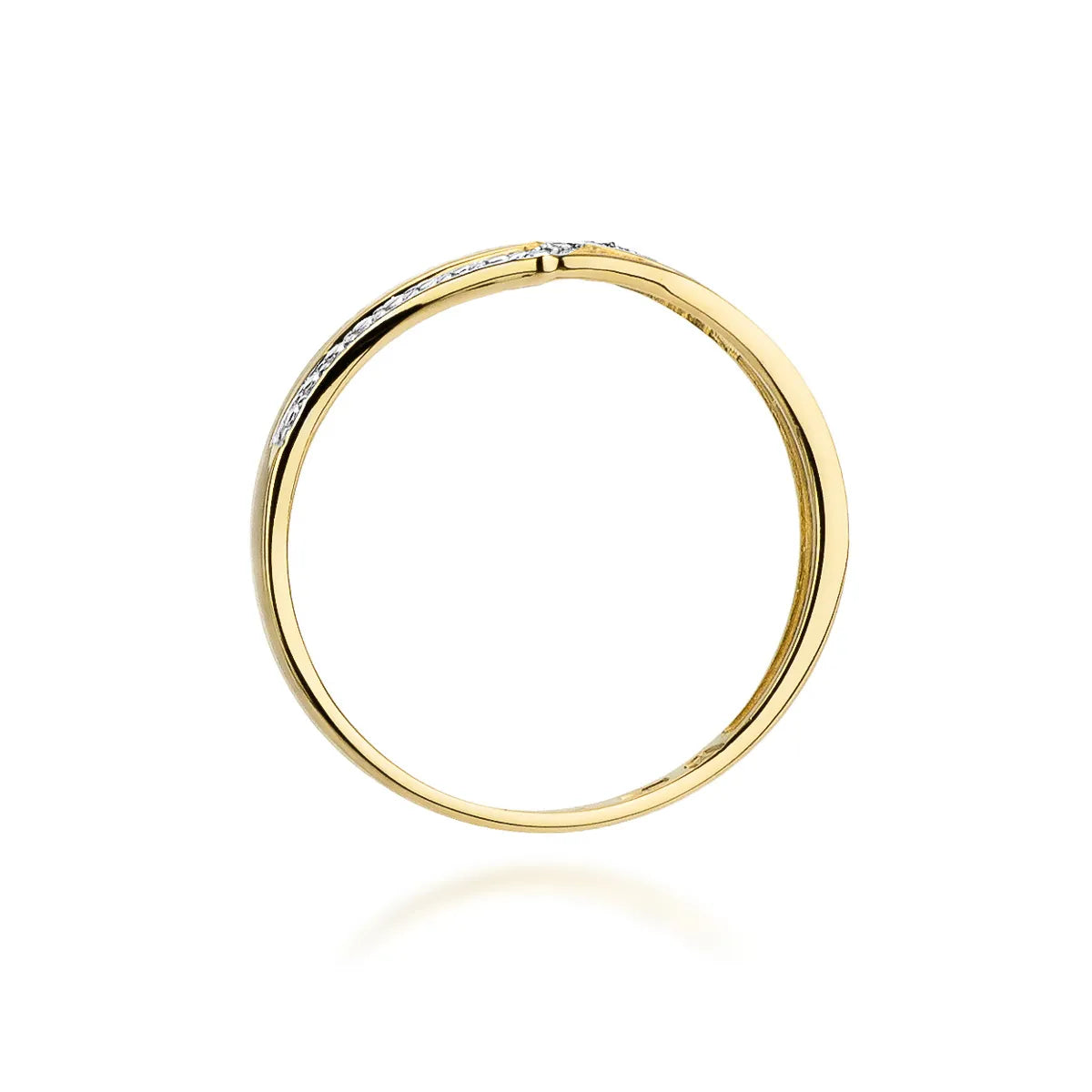 zlatý prsteň s diamantmi 0,03 ct w0114-diw-01