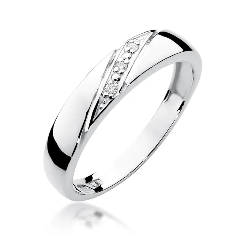 zlatý prsteň s diamantmi 0,015 ct w0118-diw-01