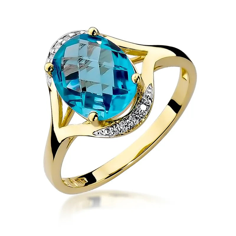 zlatý prsteň s 3,00 ct topásom a 0,04 ct diamantmi w0150-tob-01