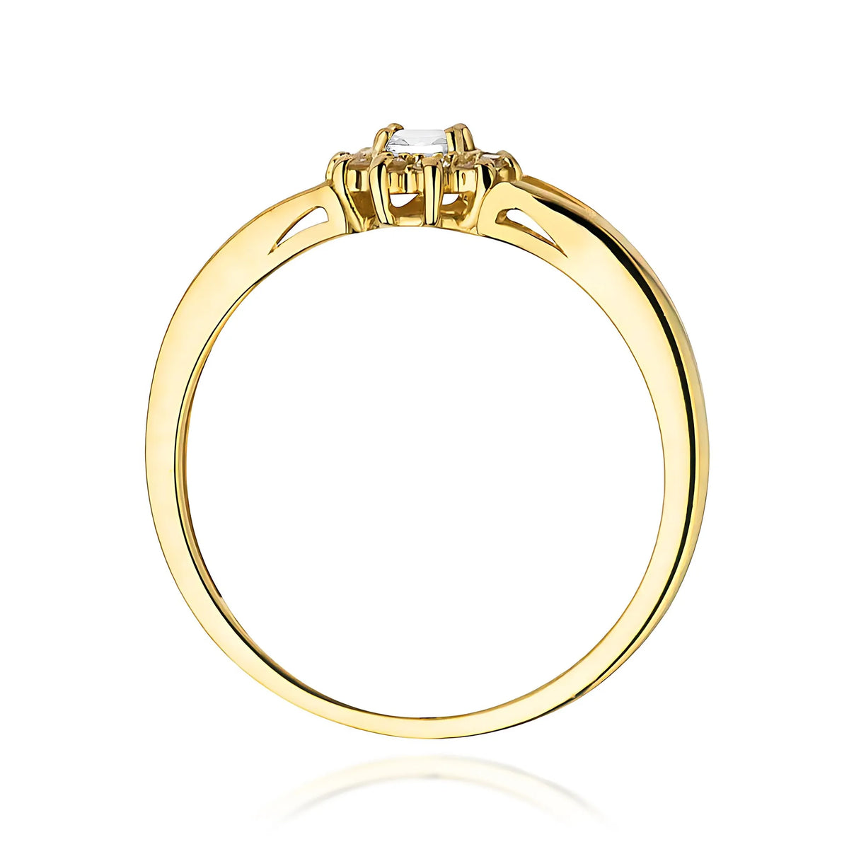 zlatý prsteň s diamantmi 0,10 ct a 0,086 ct w0185-diw-01