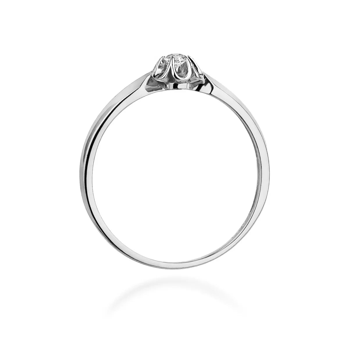 zlatý prsteň s diamantom 0,04 ct w0187-diw-01