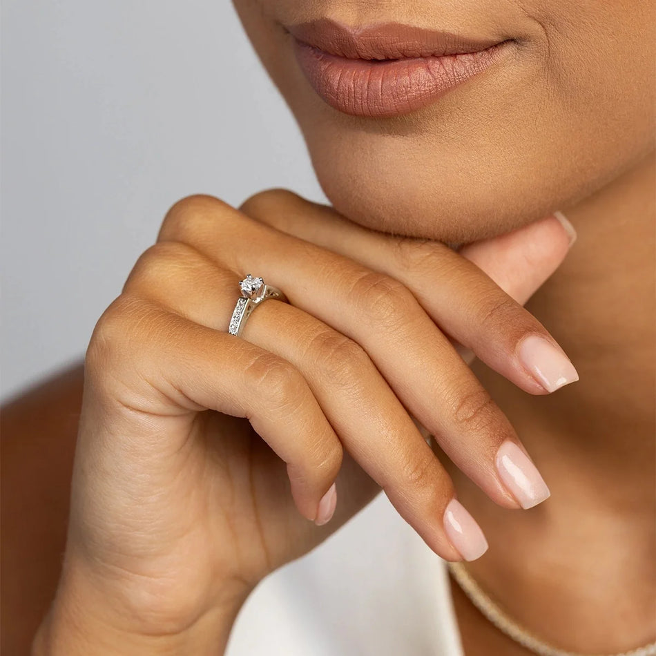 zlatý prsteň s diamantmi 0,30 ct a 0,116 ct w0198-diw-01