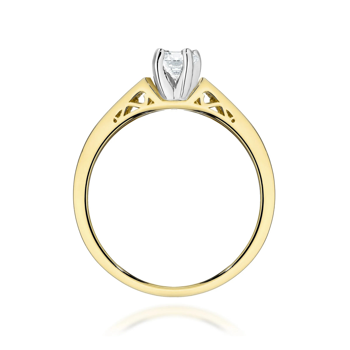 zlatý prsteň s diamantmi 0,30 ct a 0,116 ct w0198-diw-01