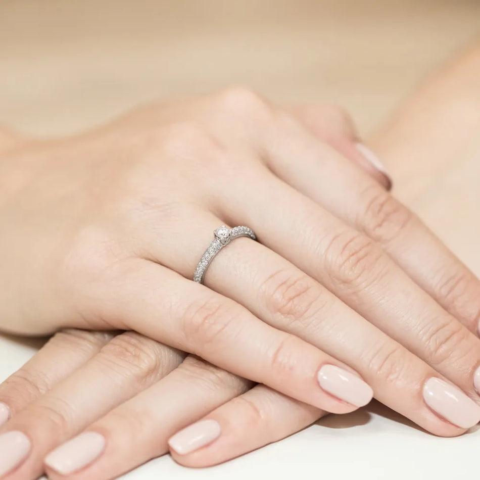 zlatý prsteň s diamantmi 0,15 ct a 0,21 ct w0200-diw-01