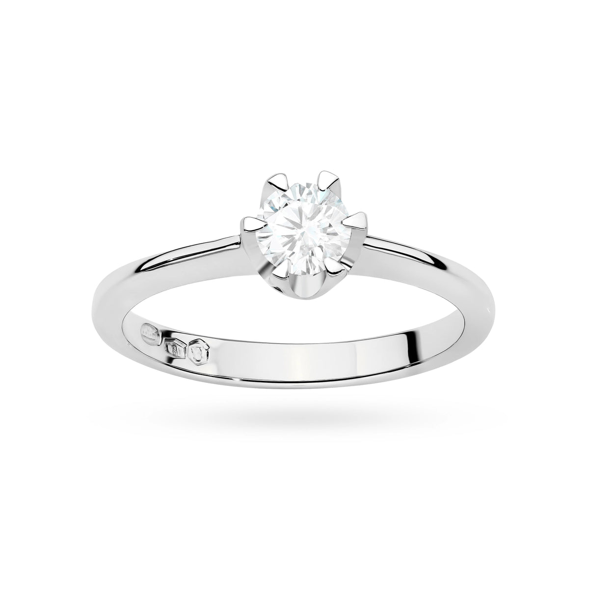 zlatý prsteň s 0,50 ct laboratórnym diamantom w0220-ldw-10
