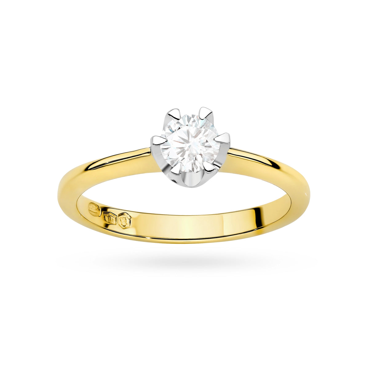 zlatý prsteň s 0,50 ct laboratórnym diamantom w0220-ldw-10