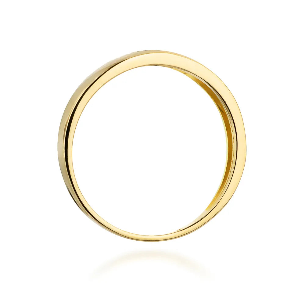zlatý prsteň s 0,044 ct čiernymi diamantmi w0235-dib-01