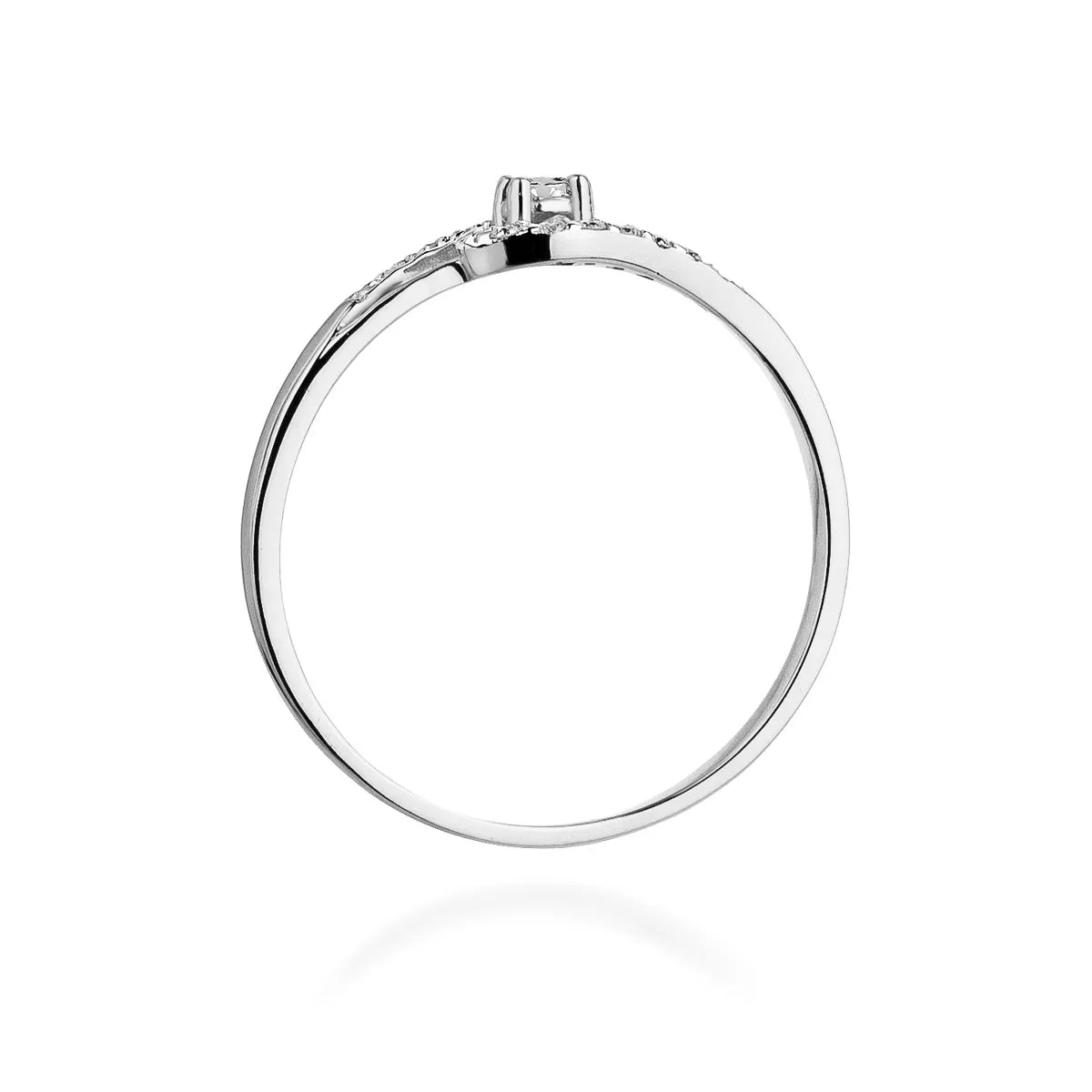 zlatý prsteň s diamantmi 0,04 ct a 0,07 ct w0237-diw-01