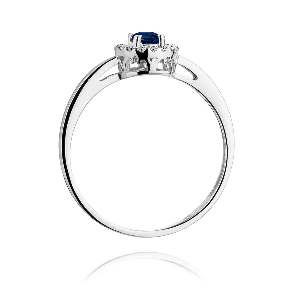 zlatý prsteň s 0,15 ct zafírom a 0,08 ct diamantmi w0238-sab-01