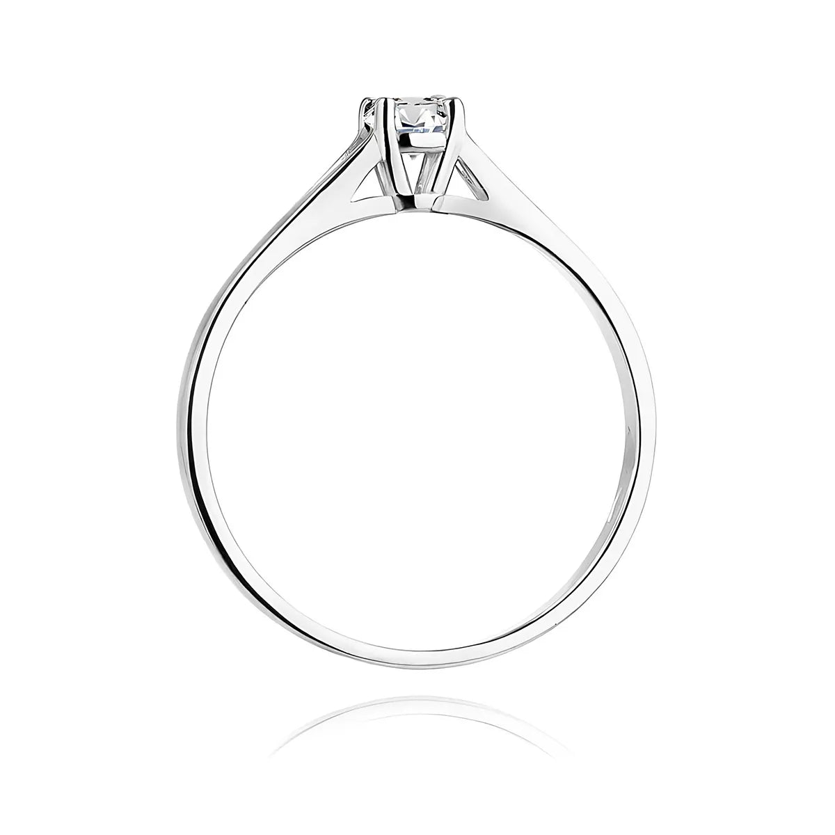 zlatý prsteň s diamantom 0,20 ct w0240-diw-01