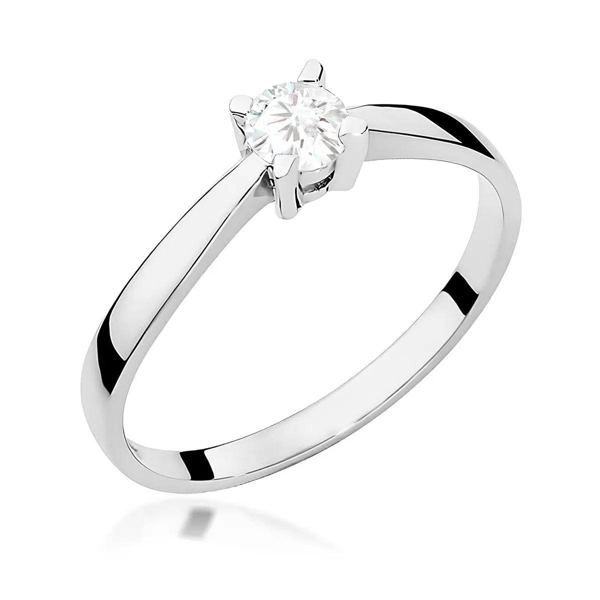 zlatý prsteň s diamantom 0,20 ct w0242-diw-02