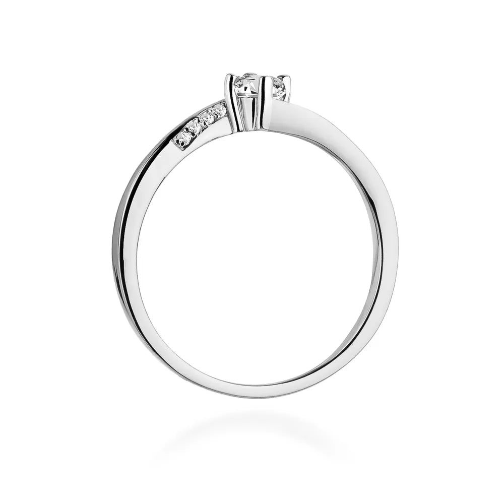 zlatý prsteň s diamantmi 0,15 ct a 0,04 ct w0262-diw-02