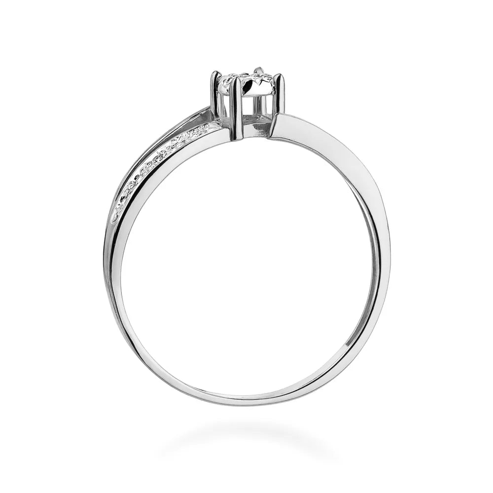 zlatý prsteň s diamantmi 0,05 ct a 0,05 ct w0269-diw-01