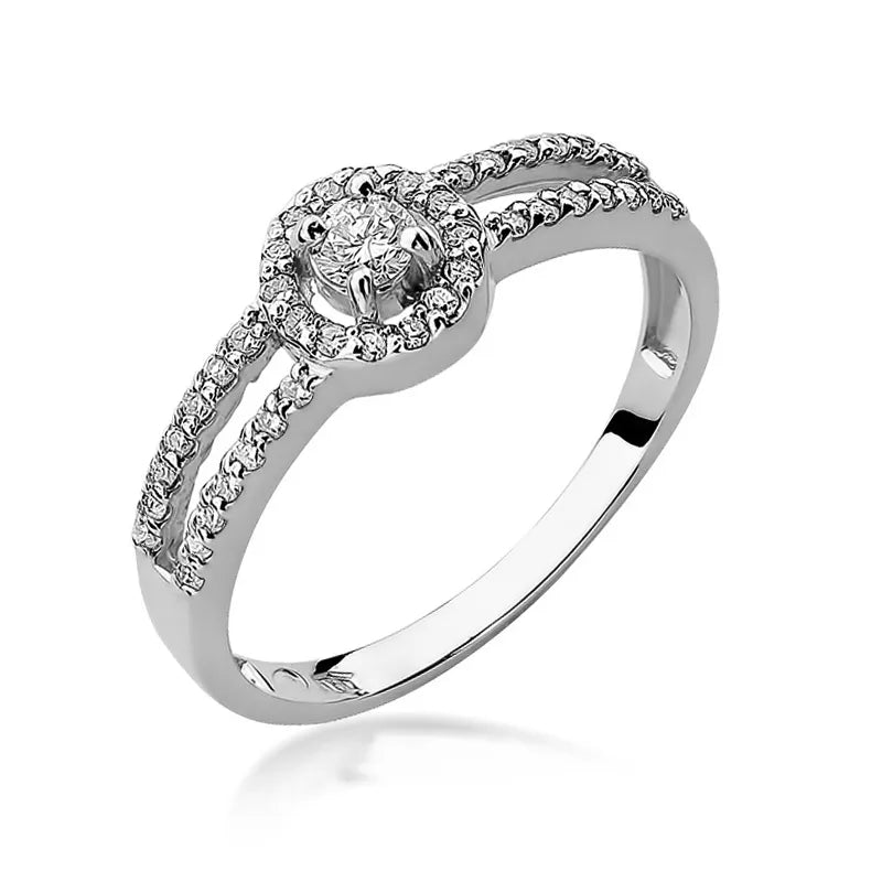 zlatý prsteň s diamantmi 0,10 ct a 0,205 ct w0272-diw-01
