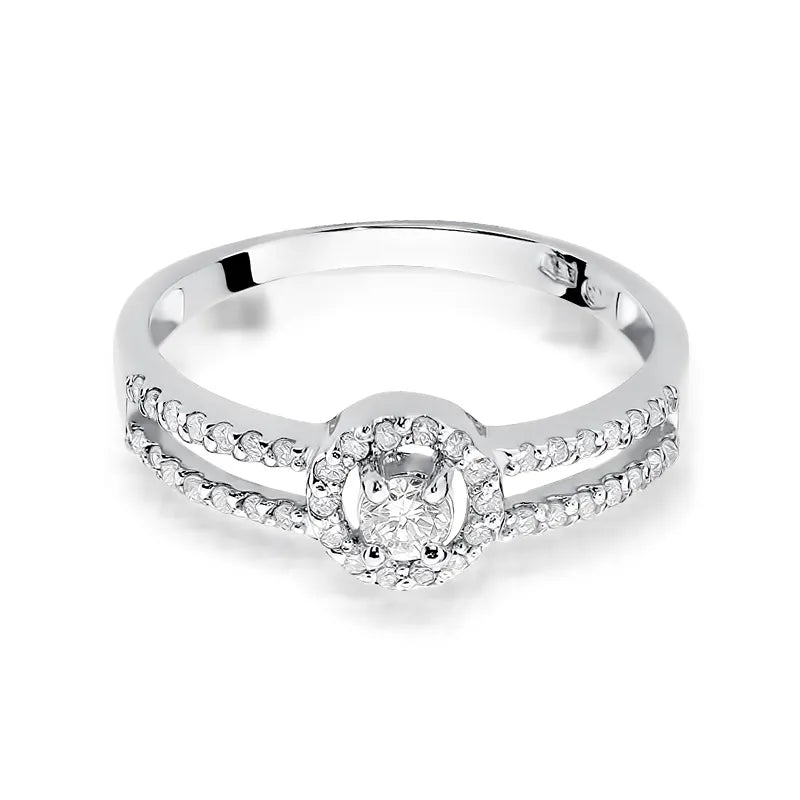 zlatý prsteň s diamantmi 0,10 ct a 0,205 ct w0272-diw-01