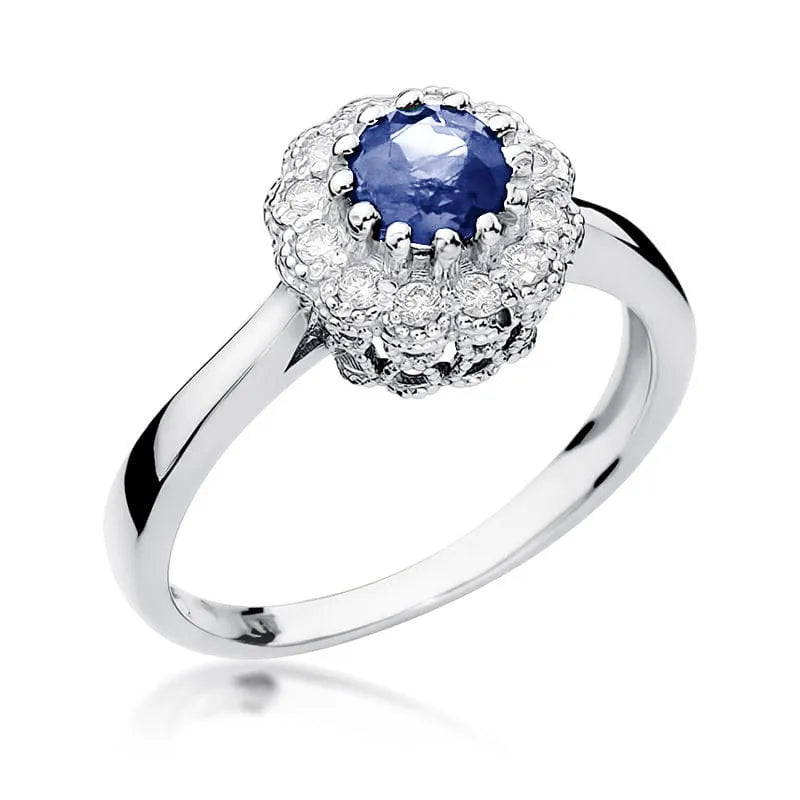 zlatý prsteň s 0,50 ct tanzanitom a 0,174 ct diamantmi w0284-tap-01