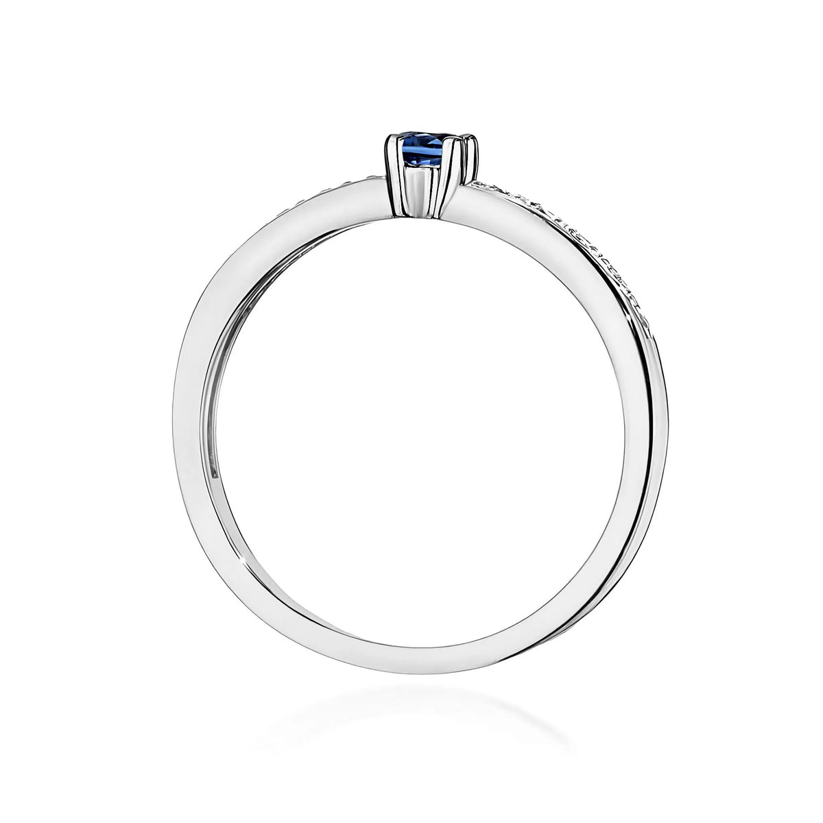 zlatý prsteň s 0,15 ct zafírom a 0,05 ct diamantmi w0288-sab-01