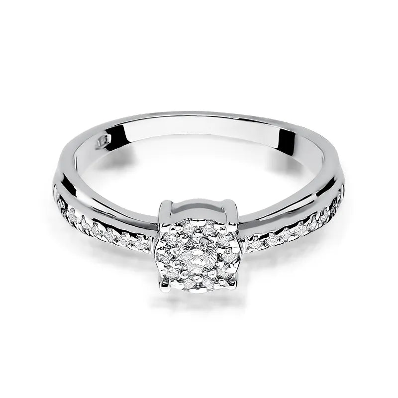 zlatý prsteň s diamantmi 0,08 ct a 0,178 ct w0302-diw-01