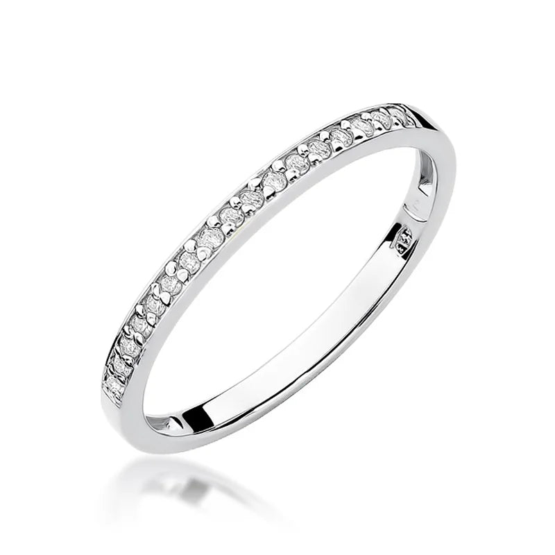 zlatý prsteň s 0,085 ct laboratórnymi diamantmi w0306-ldw-01