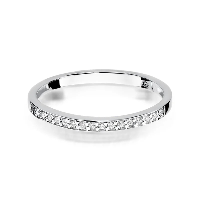 zlatý prsteň s 0,085 ct laboratórnymi diamantmi w0306-ldw-01