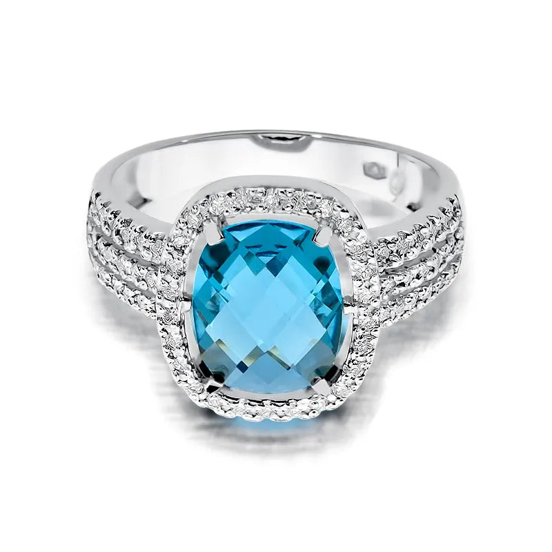 zlatý prsteň s 3,00 ct topásom a 0,315 ct diamantmi w0313-tob-01