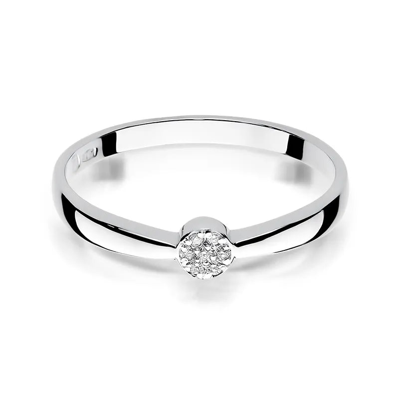 zlatý prsteň s diamantmi 0,035 ct w0322-diw-01