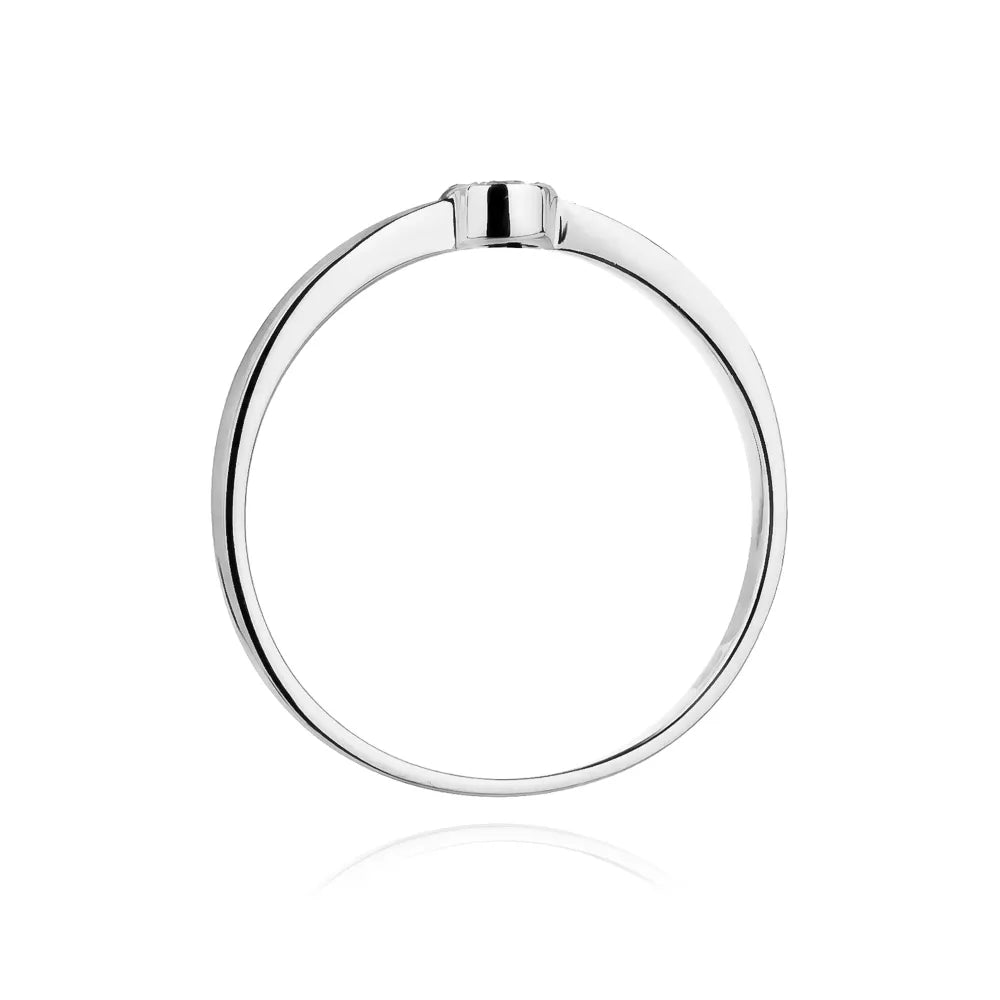 zlatý prsteň s diamantmi 0,035 ct w0322-diw-01