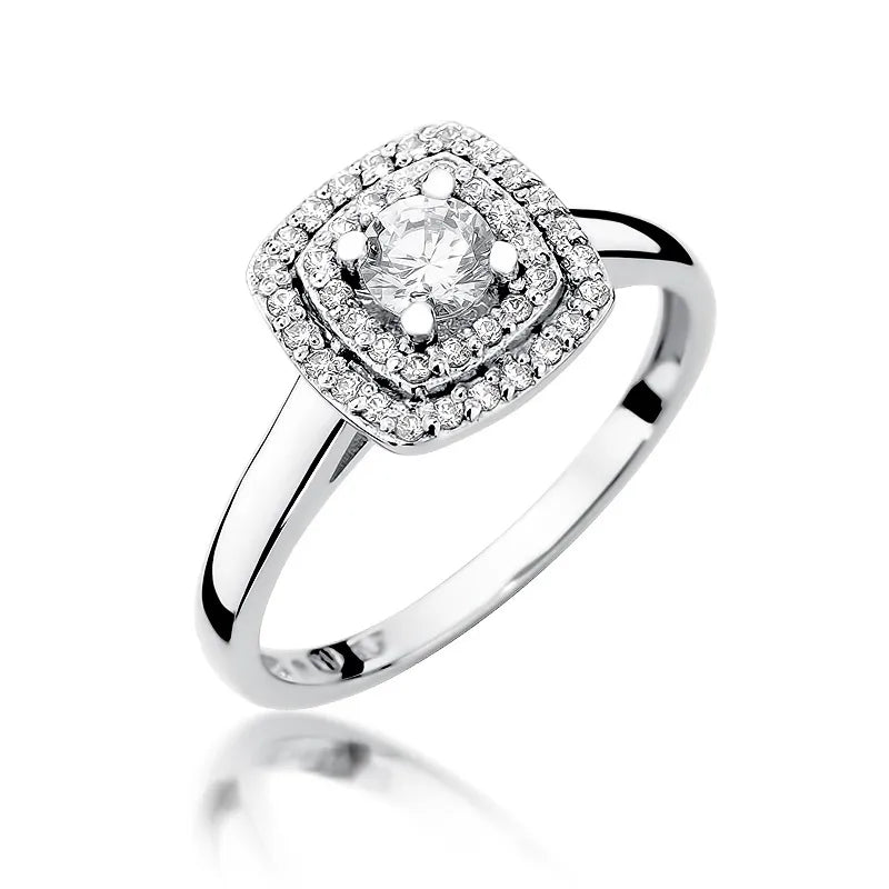 zlatý prsteň s diamantmi 0,30 ct a 0,20 ct w0345-diw-01