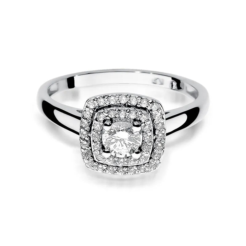 zlatý prsteň s diamantmi 0,30 ct a 0,20 ct w0345-diw-01