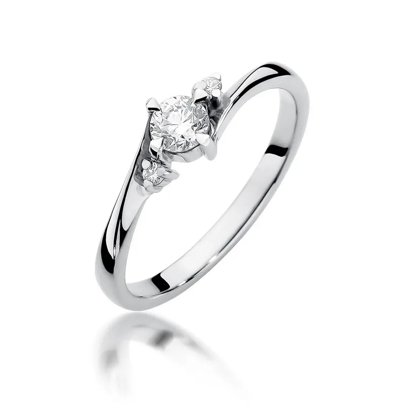 zlatý prsteň s diamantmi 0,25 ct a 0,017 ct w0346-diw-02