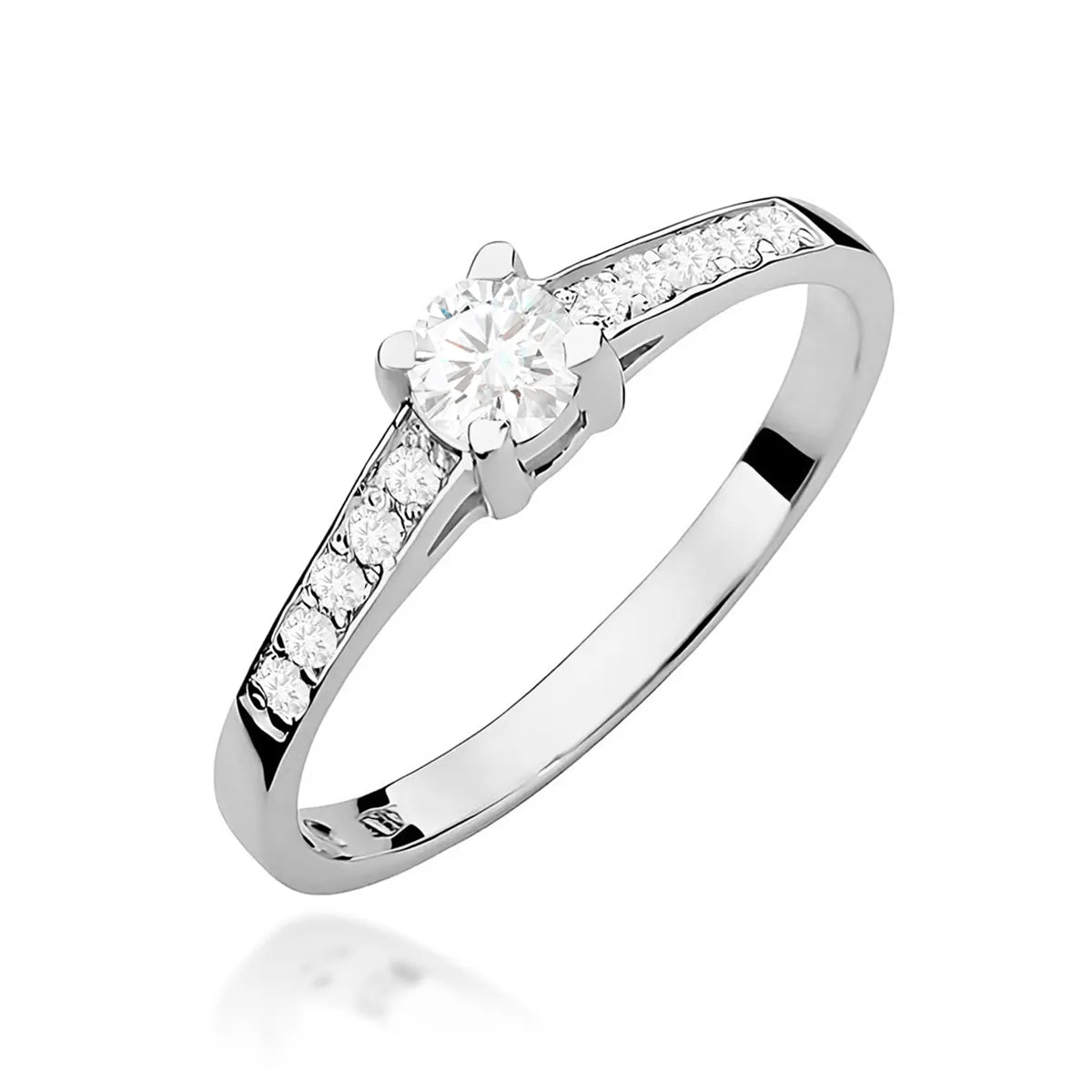 zlatý prsteň s diamantmi 0,30 ct a 0,145 ct w0364-diw-01