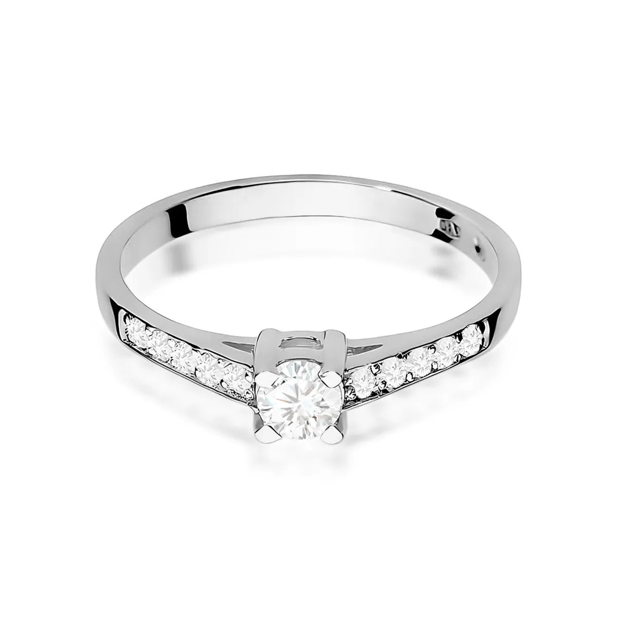 zlatý prsteň s diamantmi 0,30 ct a 0,145 ct w0364-diw-01